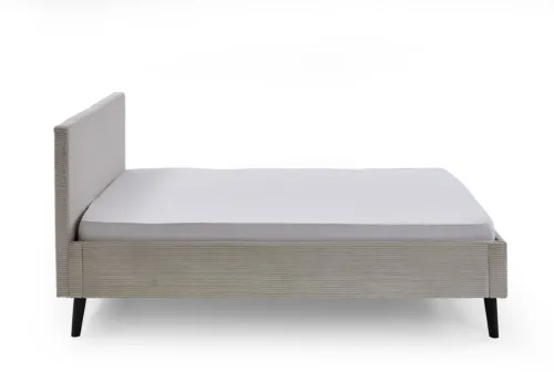 Polsterbett Avola | Cord | beige | 140 x 200 cm