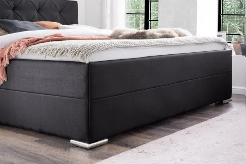 Polsterbett Chicago | anthrazit | 180 x 200 cm