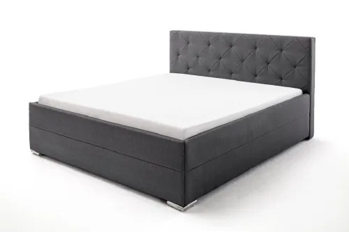 Polsterbett Chicago | anthrazit | 180 x 200 cm