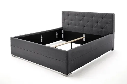 Polsterbett Chicago | anthrazit | 180 x 200 cm