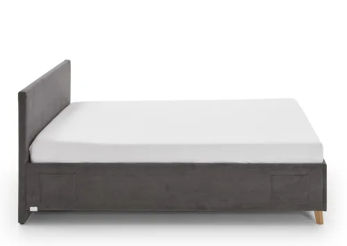 Polsterbett Cool | anthrazit | 120 x 200 cm | ohne Rückenteil & ohne Matratze