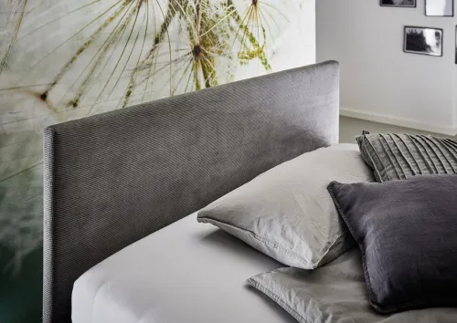 Polsterbett Cool | anthrazit | 120 x 200 cm | ohne Rückenteil & ohne Matratze