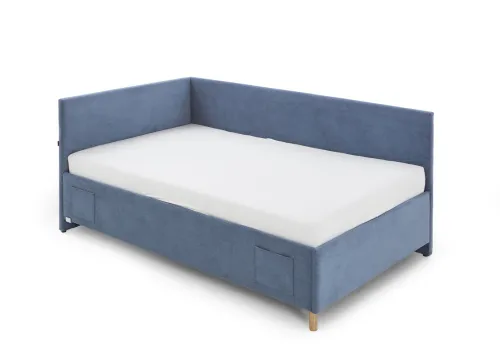 Polsterbett Cool inkl. Bettkasten | opt. Matratze & Rückenteil | ocean | 90/120/140 x 200 cm | verschiedene Größen
