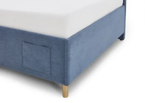 Polsterbett Cool | ocean | 120 x 200 cm | mit Rückenteil ohne Matratze
