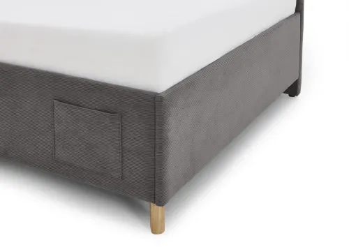 Polsterbett Cool | opt. Matratze & Rückenteil | anthrazit | 90/120/140 x 200 cm | verschiedene Größen