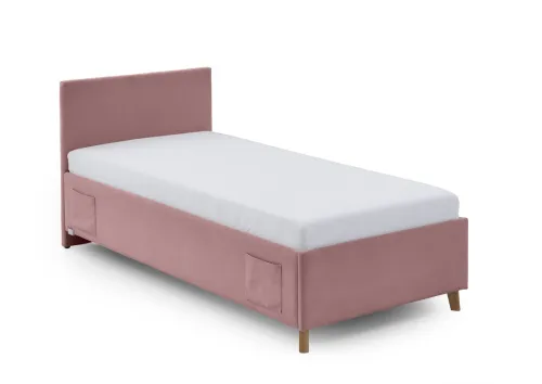 Polsterbett Cool | opt. Matratze & Rückenteil | rose | 90/120/140 x 200 cm | verschiedene Größen