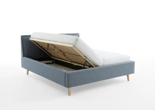 Polsterbett Frieda | ocean | 140/160/180 x 200 cm | verschiedene Größen