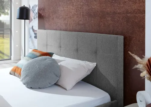 Polsterbett Jazz | grau | 140/180 x 200 cm | verschiedene Größen