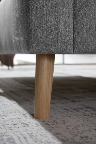 Polsterbett Jazz | grau | 180 x 200 cm