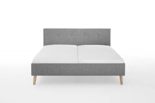 Polsterbett Jazz | grau | 180 x 200 cm