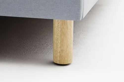 Polsterbett Lena | eisblau | 120/140 x 200 cm | verschiedene Größen