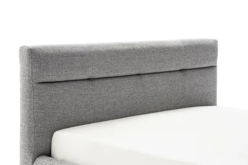 Polsterbett Lotte inkl. Bettkasten | grau | 140/160/180 x 200 cm | verschiedene Größen