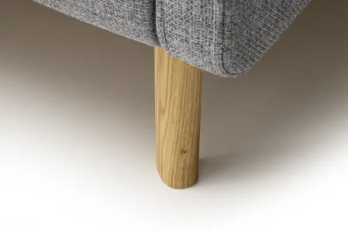 Polsterbett Lotte inkl. Bettkasten | grau | 160 x 200 cm