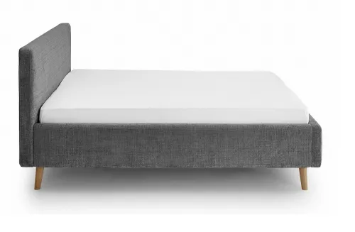 Polsterbett Mattis | anthrazit 3 | 180 x 200 cm | ohne Lattenrost & Bettkasten