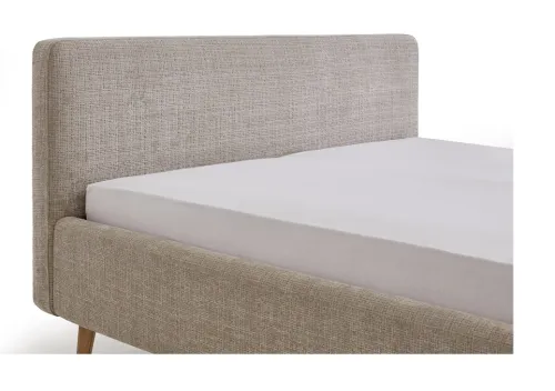 Polsterbett Mattis | beige 3 | 160 x 200 cm | mit Lattenrost & Bettkasten