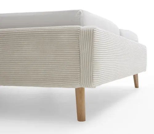 Polsterbett Mattis Cord | beige | 140/160/180 x 200 cm | verschiedene Größen