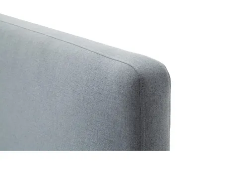 Polsterbett Mattis | eisblau | 160 x 200 cm | mit Lattenrost & Bettkasten