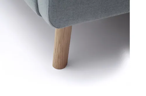 Polsterbett Mattis | eisblau | 160 x 200 cm | mit Lattenrost & Bettkasten