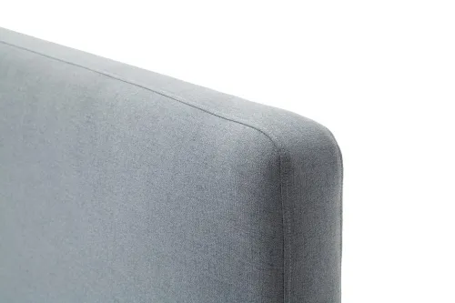 Polsterbett Mattis | eisblau | 180 x 200 cm | mit Lattenrost & Bettkasten