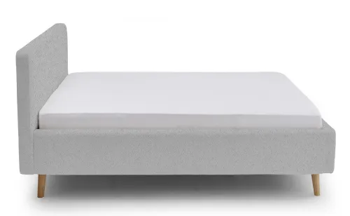 Polsterbett Mattis | grau 2 Flausch | 140/160/180 x 200 cm | verschiedene Größen
