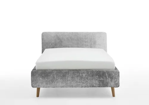 Polsterbett Mattis | grau 3 | 160 x 200 cm | ohne Lattenrost & Bettkasten