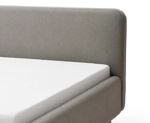 Polsterbett Mattis | taupe | 140/160/180 x 200 cm | verschiedene Größen