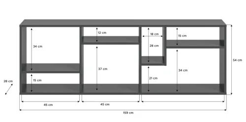 Regal Lowboard Tommy | grau