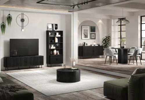 Regal Standregal Ronin | Esche schwarz