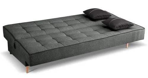 Schlafsofa 3-Sitzer Bono | 199cm | Strukturstoff | grau