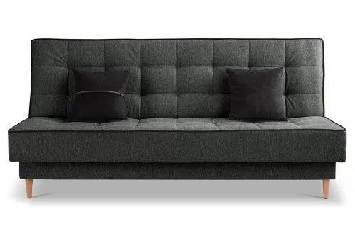 Schlafsofa 3-Sitzer Bono | 199cm | Strukturstoff | grau