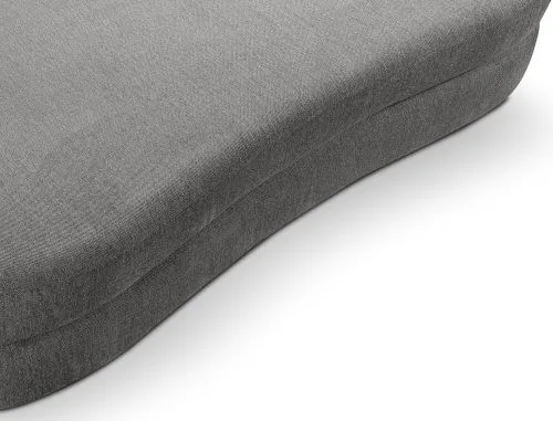 Schlafsofa Diana 3-Sitzer | 231cm | Strukturstoff | grau