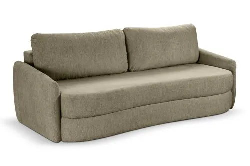 Schlafsofa Diana 3-Sitzer | 231cm | Strukturstoff | grün