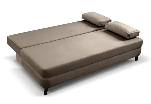 Schlafsofa Sorto 2,5-Sitzer | 200cm | Cord | braun-beige