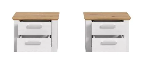 Schlafzimmer-Set Verona 2 | 4-teilig | mit Bettkastenauszügen | Artisan / Sibiu Lärche