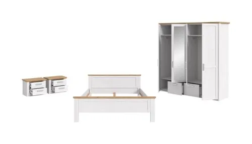 Schlafzimmer-Set Verona | 4-teilig | Artisan / Sibiu Lärche