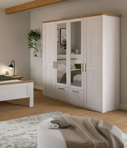 Schlafzimmer-Set Verona | 4-teilig | Artisan / Sibiu Lärche