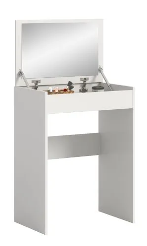 Schminktisch Canu mit Spiegel | weiß
