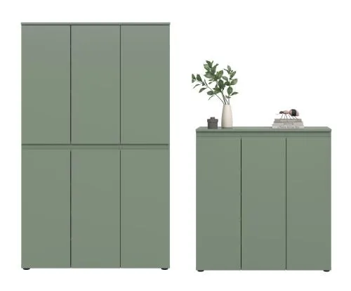 Schrankkombination Scarpa 2 | 2-teilig | Smoke green