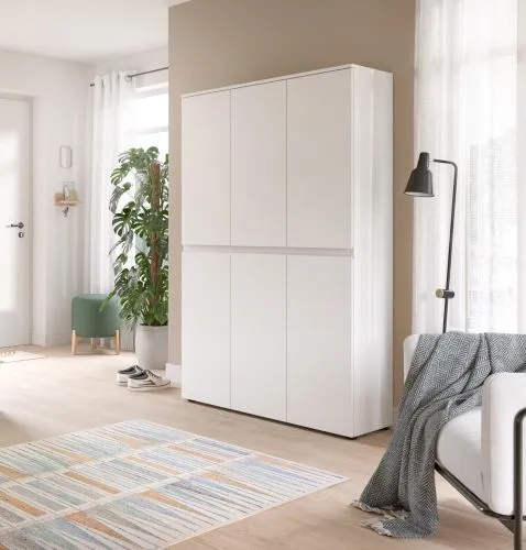 Schrankkombination Scarpa 2 | 2-teilig | weiß