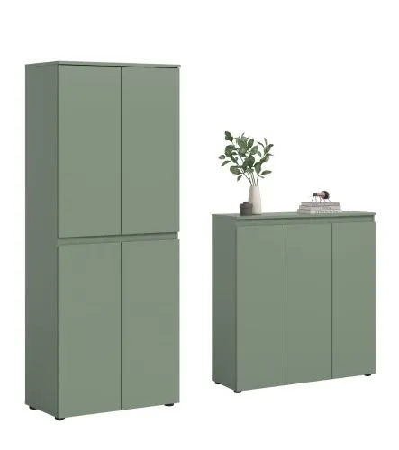 Schrankkombination Scarpa | 2-teilig | Smoke green