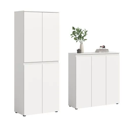 Schrankkombination Scarpa | 2-teilig | weiß