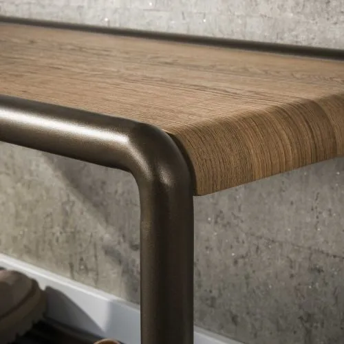 Schuhbank Shio | Eiche | Drift brown