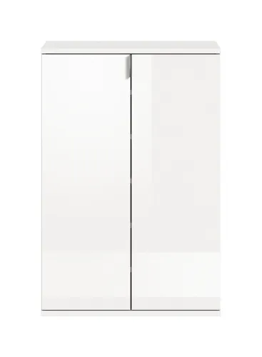 Schuhkommode Projekt X | weiß Hochglanz