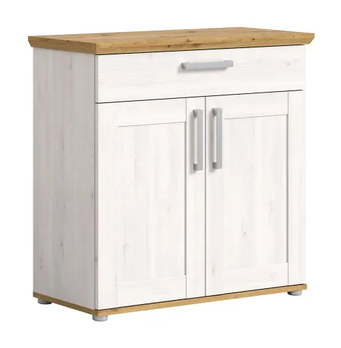 Schuhschrank | Kommode Verona | Lärche Sibiu / Eiche