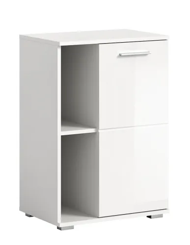 Schuhschrank Prego | weiß Hochglanz