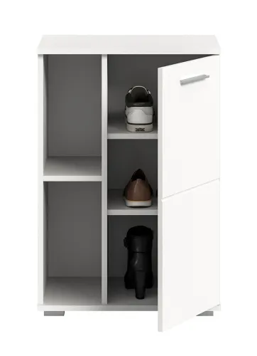 Schuhschrank Prego | weiß Hochglanz