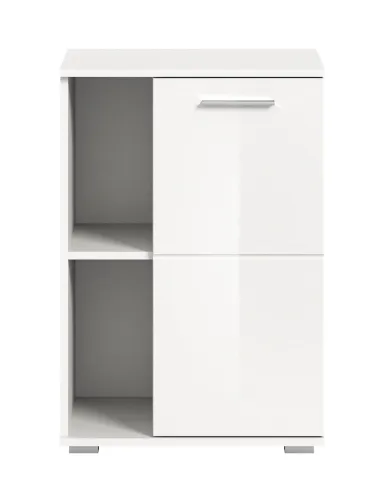 Schuhschrank Prego | weiß Hochglanz