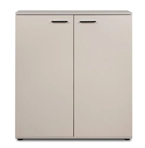 Schuhschrank Satos | Samt | 100 cm x 110 cm x 34 cm