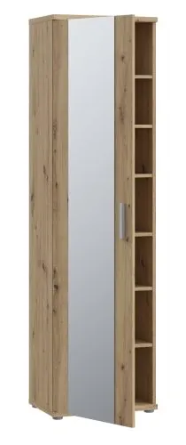 Schuhschrank Schrank Net106 | 1-türig | Artisan Eiche