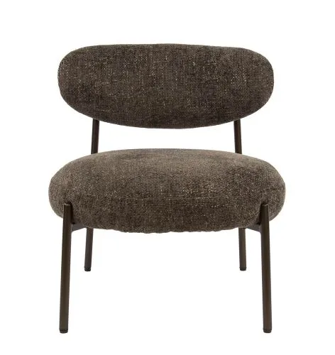 Sessel Elysia | Cargo Stoff / Strukturgewebe | braun